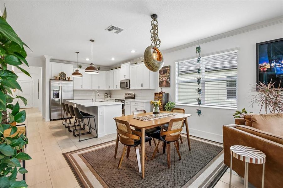 Furnished interior view inside a new home in Prosperity Lakes Active Adult, Parrish (Image 17).