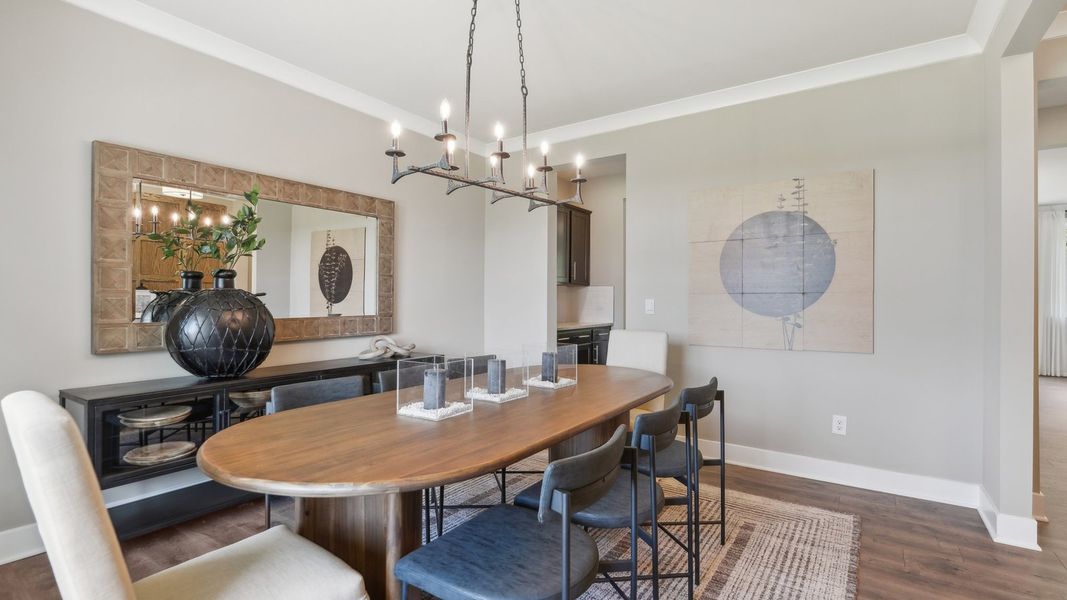 Representative furnished interior of a home built from the Jamestown by D.R. Horton in Fountain View, Ormond Beach (Image 10).