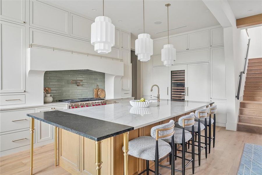 Furnished interior view inside a new home in , Dallas (Image 35).