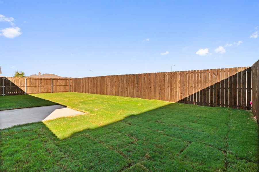 Exterior details and patio area of a home in Trails of Fossil Creek, Fort Worth (Image 21). Exterior details and patio area of a home in Trails of Fossil Creek, Fort Worth (Image 21).
