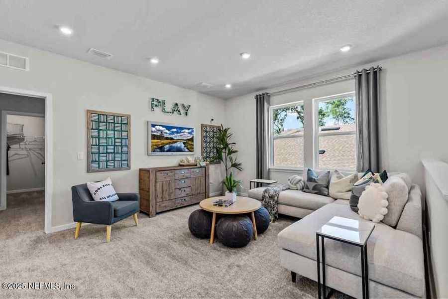 Furnished interior view inside a new home in , Flagler Beach (Image 11). Furnished interior view inside a new home in , Flagler Beach (Image 11).