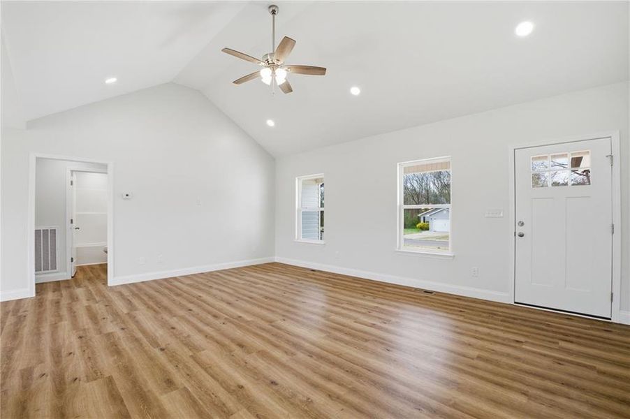 Spacious, unfurnished interior of a new home in , Eton (Image 44).