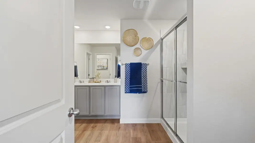 Furnished interior view inside a new home in Portland Village, Portland (Image 23).