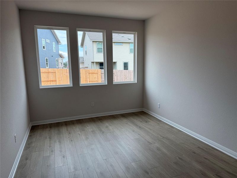 Spacious, unfurnished interior of a new home in Cannon Ranch 45s, Dripping Springs (Image 27). Spacious, unfurnished interior of a new home in Cannon Ranch 45s, Dripping Springs (Image 27).