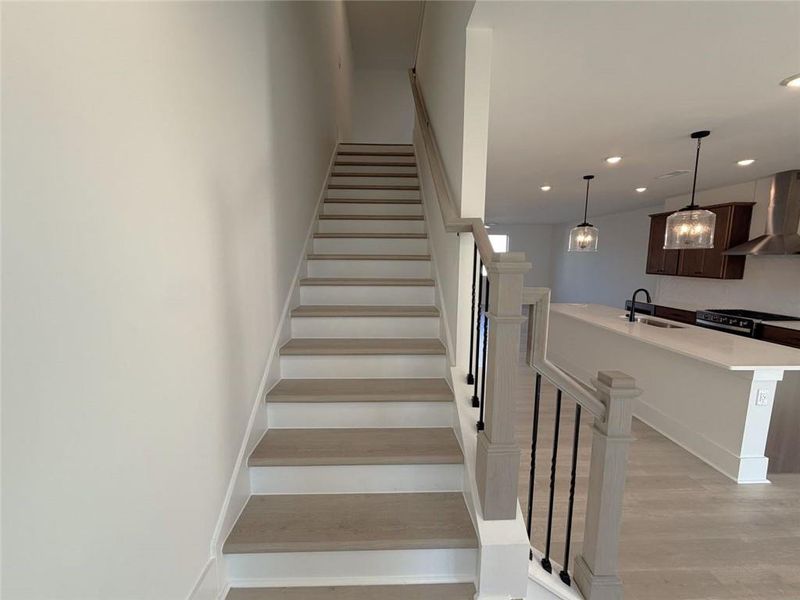 Spacious, unfurnished interior of a new home in Overlook at Peachtree Corners, Peachtree Corners (Image 44).