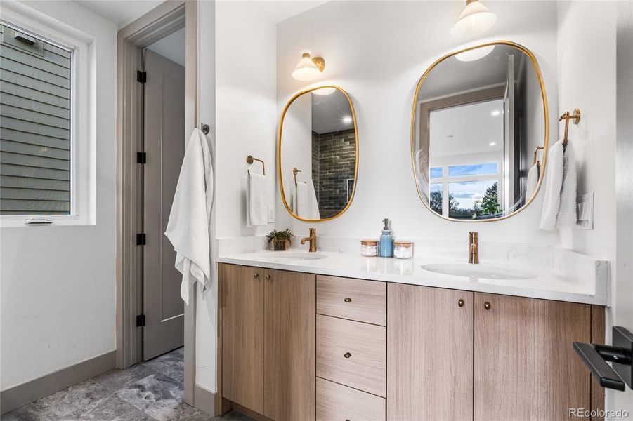 Furnished interior view inside a new home in , Denver (Image 25).