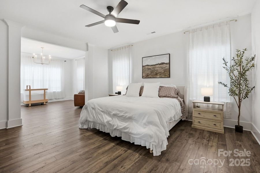 Master/Primary BR on Main with Sitting Area