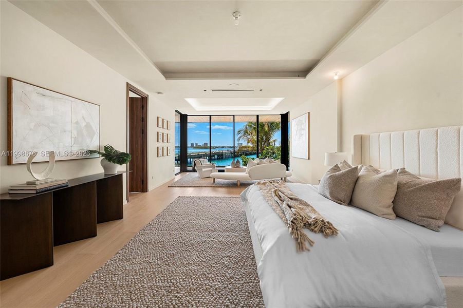 Furnished interior view inside a new home in , Bay Harbor Islands (Image 52).