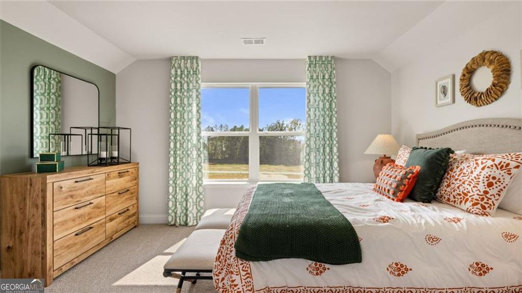 Furnished interior view inside a new home in Oak Ridge Meadows - Active Adult, Locust Grove (Image 15). Furnished interior view inside a new home in Oak Ridge Meadows - Active Adult, Locust Grove (Image 15).
