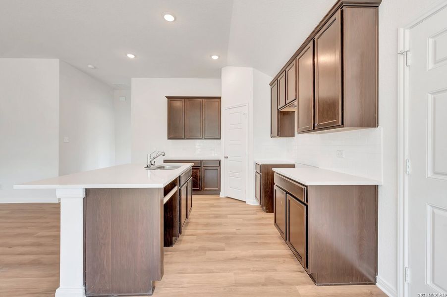 Furnished interior view inside a new home in Chaparral Ranch, Floresville (Image 11).