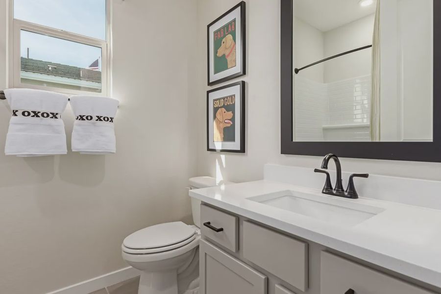 Representative furnished interior of a home built from the Granite Vista Avanti - Plan 2028 by Elliott Homes in Avanti at Granite Vista, Waddell (Image 12).