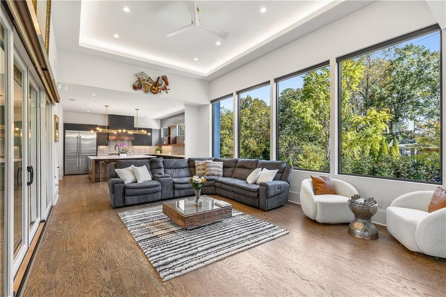 Furnished interior view inside a new home in , Brookhaven (Image 35).