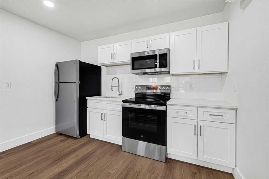 Furnished interior view inside a new home in , Houston (Image 9).