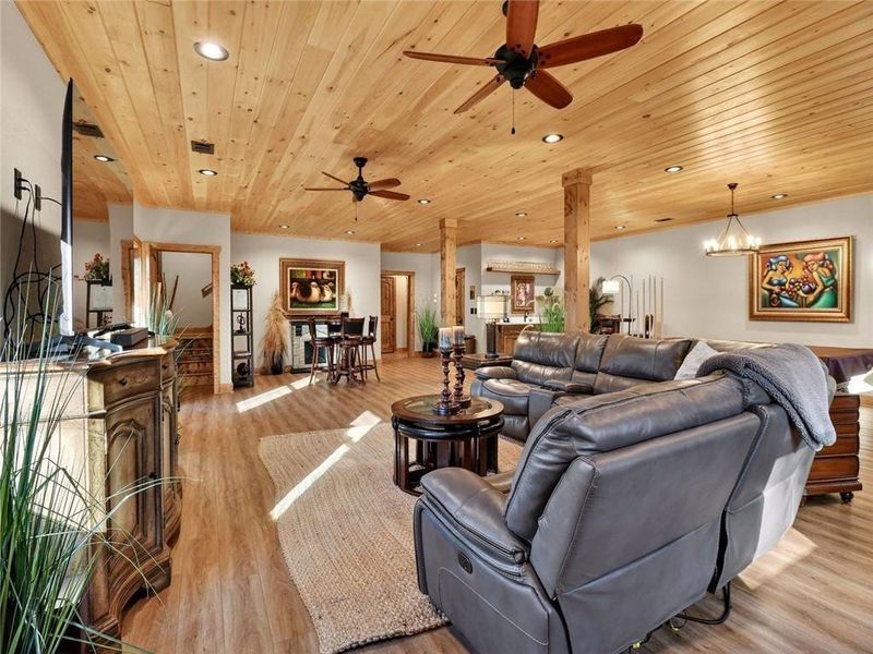 Furnished interior view inside a new home in , Ellijay (Image 18).