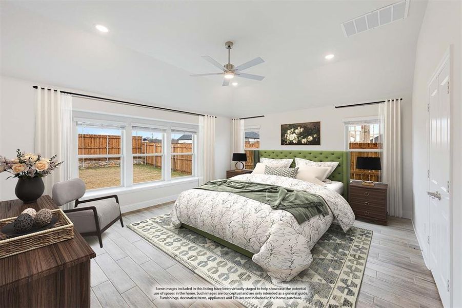 Furnished interior view inside a new home in Sonoma Verde, McLendon-Chisholm (Image 6).