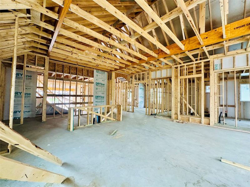 Open Concept Kitchen & Family Room