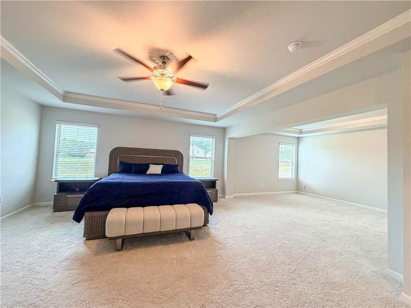 Furnished interior view inside a new home in , Stockbridge (Image 7).