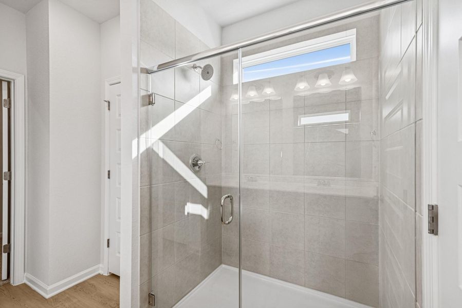 The Sparrow II- Primary Bath with Walk-In Shower