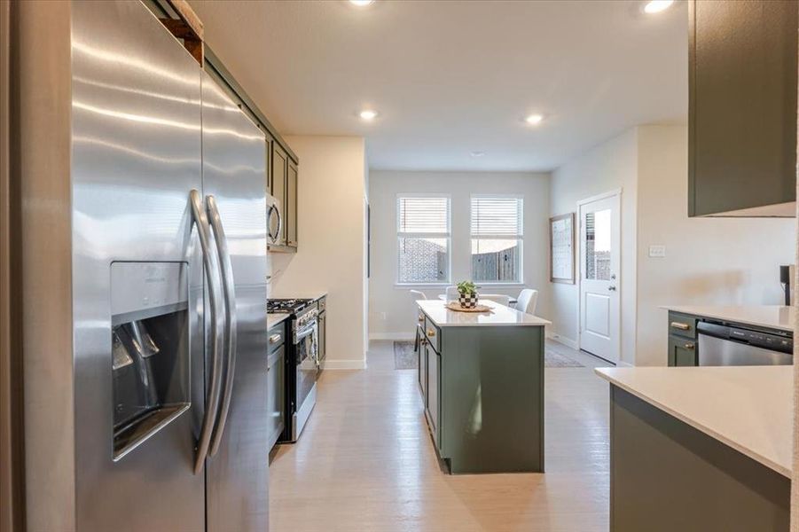 Furnished interior view inside a new home in Azle Grove, Azle (Image 16).
