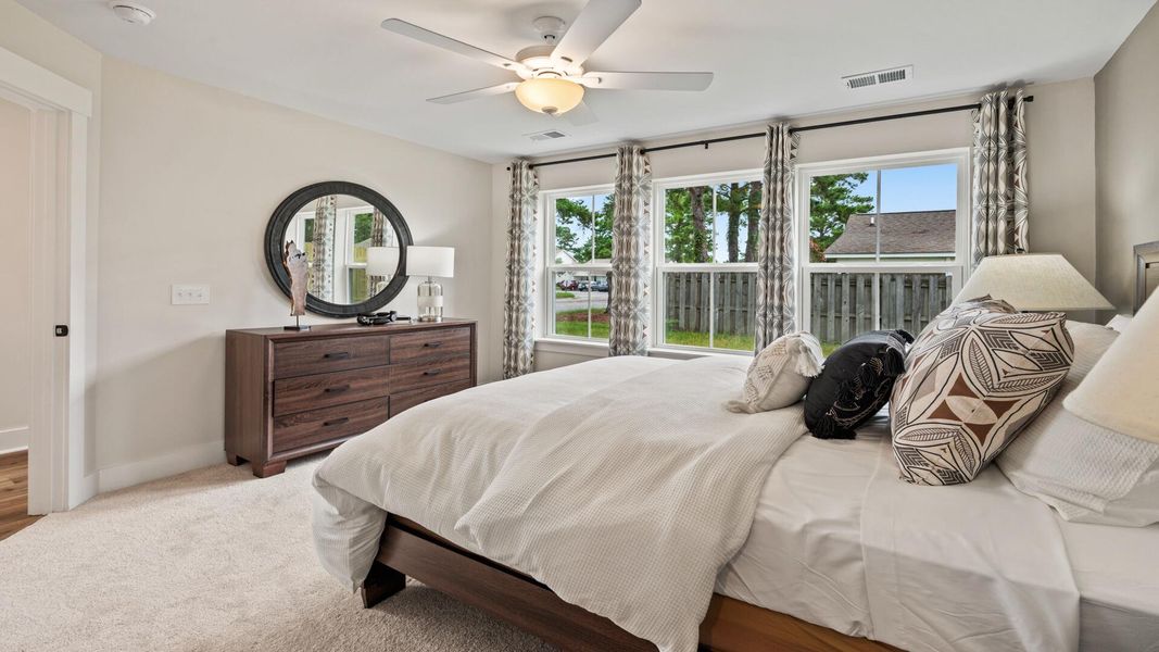 Furnished interior view inside a new home in , North Charleston (Image 4). Furnished interior view inside a new home in , North Charleston (Image 4).