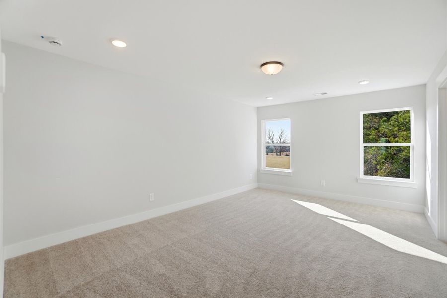 Spacious, unfurnished interior of a new home in Blythe Mill Townhomes, Waxhaw (Image 23). Spacious, unfurnished interior of a new home in Blythe Mill Townhomes, Waxhaw (Image 23).