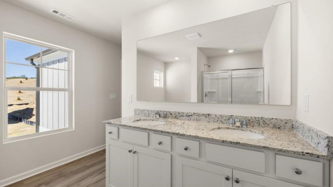 Furnished interior view inside a new home in Sheffield Highlands, Dallas (Image 5).