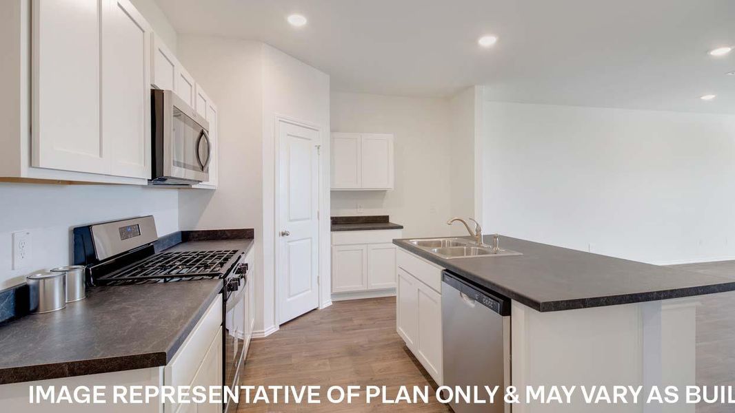 Furnished interior view inside a new home in Wayside, Uhland (Image 5).