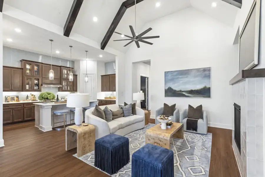 Representative Family Room - some options shown Representative Family Room - some options shown