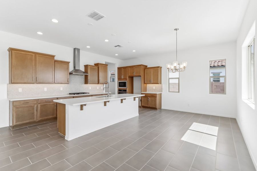 Furnished interior view inside a new home in Estrella, Goodyear (Image 7).