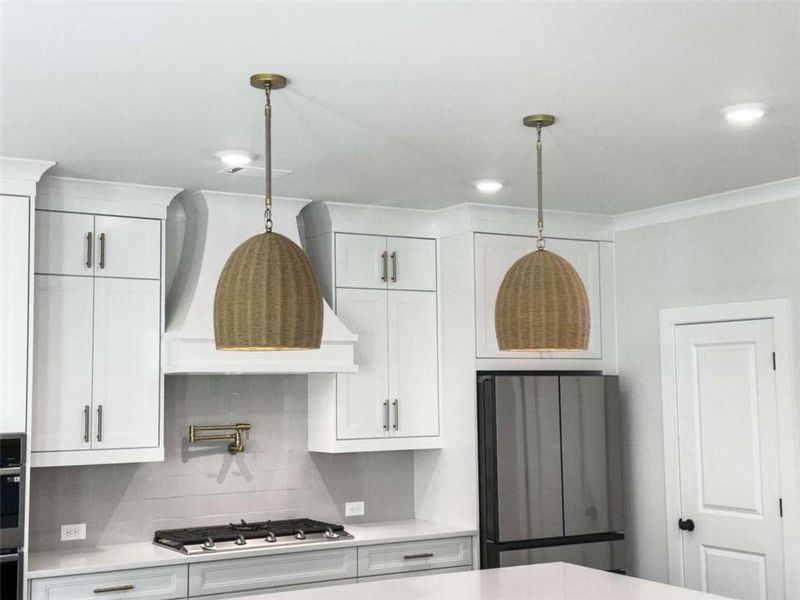 Furnished interior view inside a new home in , Buford (Image 10).