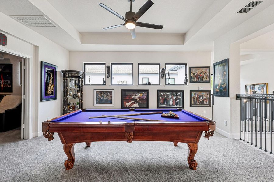 Furnished interior view inside a new home in Sienna, Missouri City (Image 13).