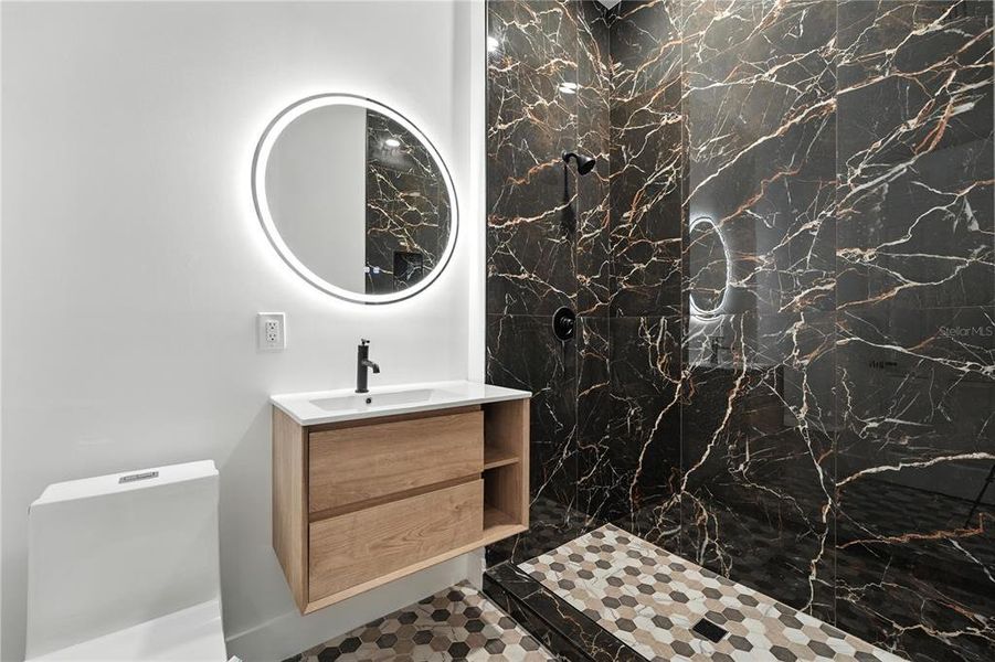 Furnished interior view inside a new home in , Orlando (Image 16). Furnished interior view inside a new home in , Orlando (Image 16).