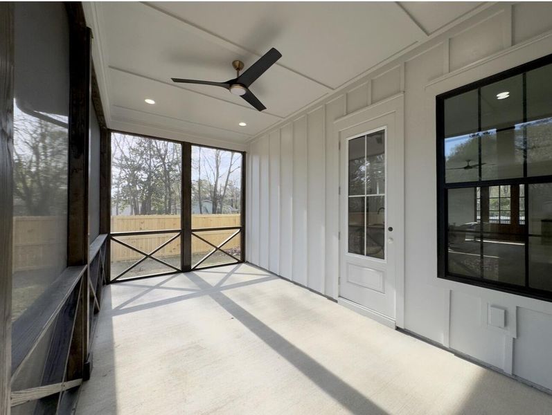 Exterior details and patio area of a home in , North Charleston (Image 3).