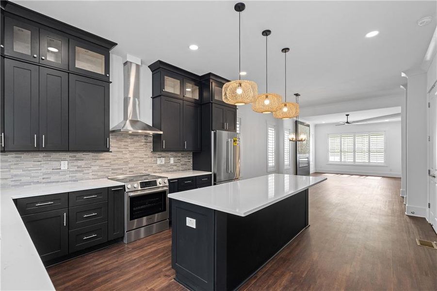 Furnished interior view inside a new home in , Stockbridge (Image 12).