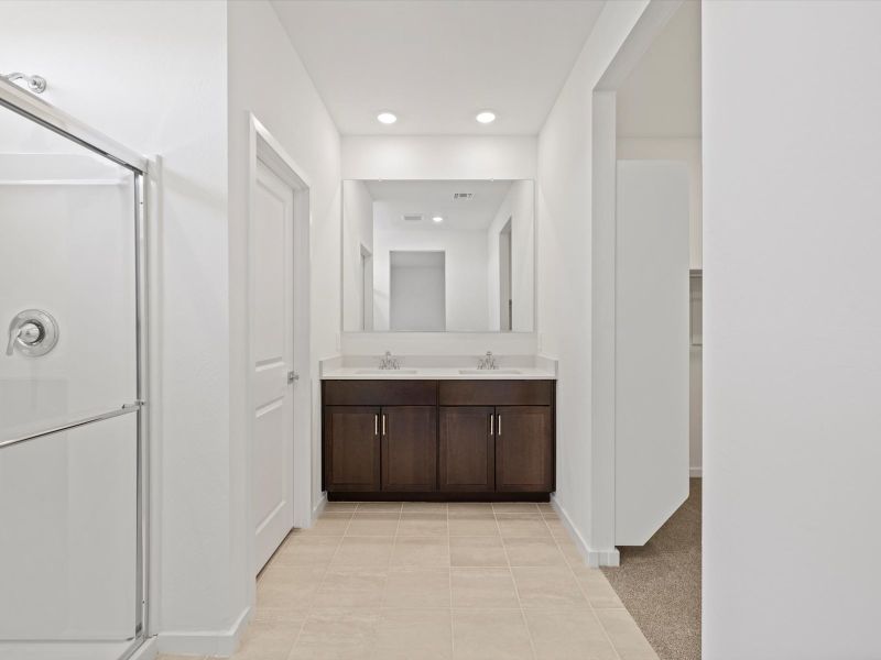 Furnished interior view inside a new home in Mountain View Estates Reserve Series, Buckeye (Image 5).