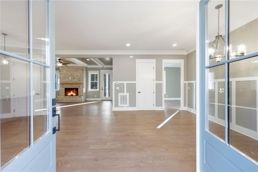 Spacious, unfurnished interior of a new home in , Buford (Image 25).