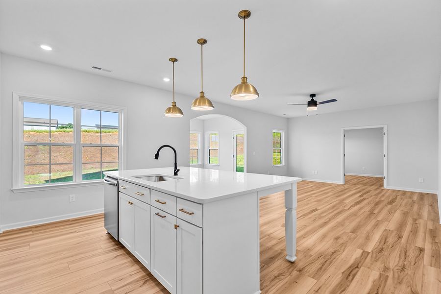 Furnished interior view inside a new home in Brooke Hill, Lewisville (Image 15).