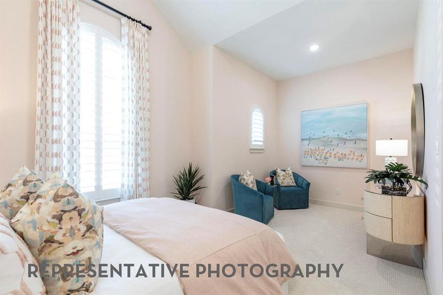 Furnished interior view inside a new home in Mosaic, Celina (Image 23).