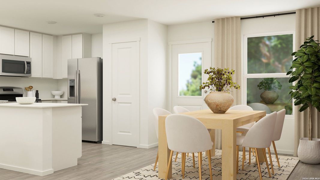 Furnished interior view inside a new home in Tobey Ridge, Jourdanton (Image 5).