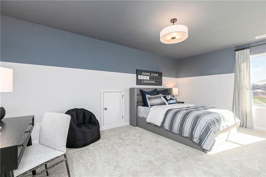 Furnished interior view inside a new home in Riverside Ridge, Lawrenceville (Image 30).