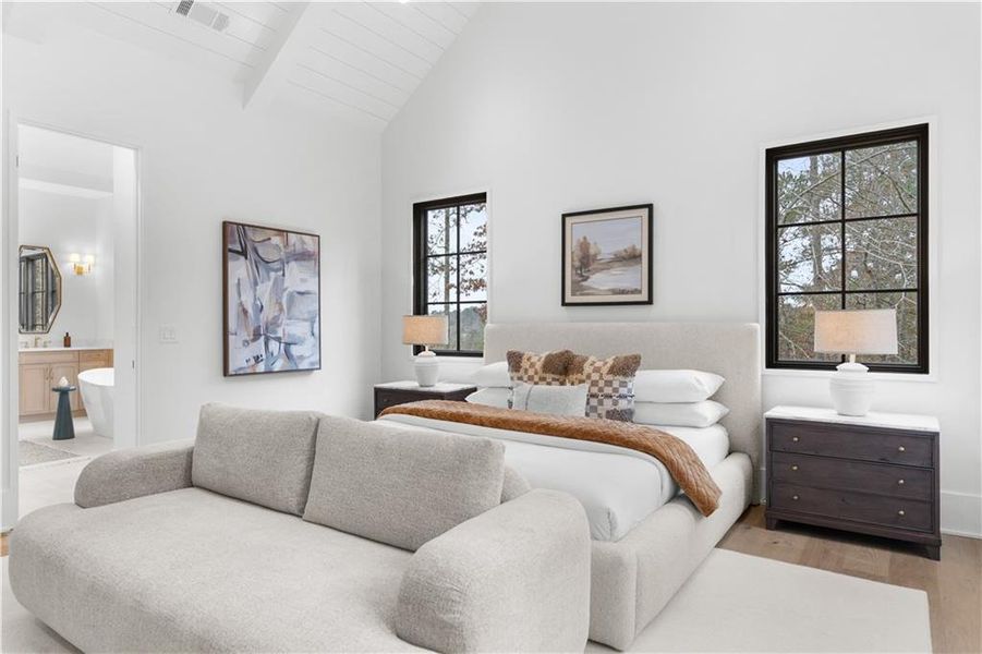 Furnished interior view inside a new home in , Greensboro (Image 48). Furnished interior view inside a new home in , Greensboro (Image 48).