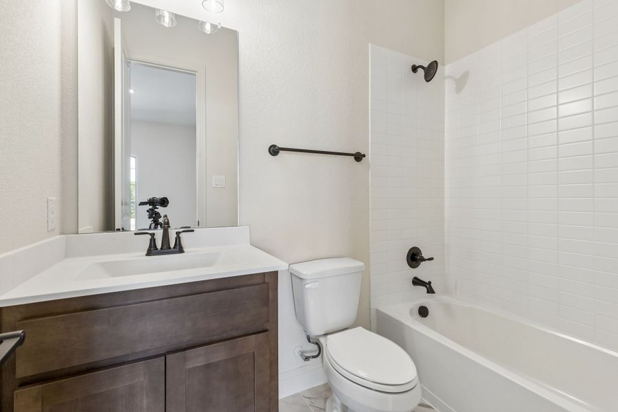 Furnished interior view inside a new home in Joshua Meadows, Joshua (Image 11). Furnished interior view inside a new home in Joshua Meadows, Joshua (Image 11).