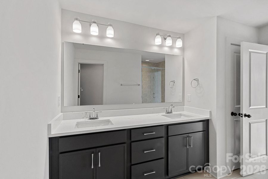 Furnished interior view inside a new home in , Charlotte (Image 14).