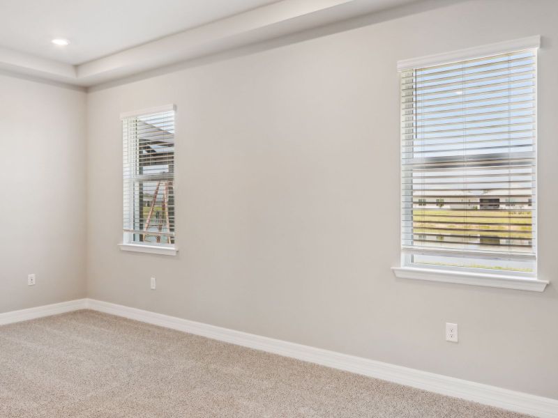 Primary suite in the Willet floorplan at 44326 Frontier Dr