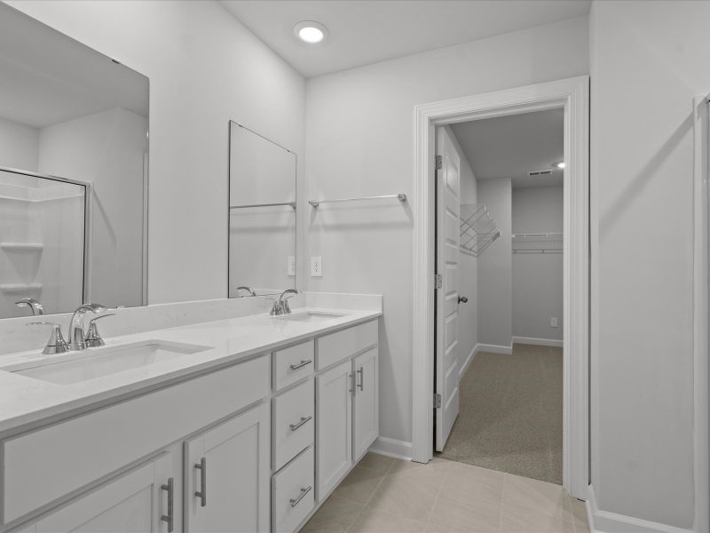 Furnished interior view inside a new home in Maxwell Commons, Easley (Image 8).