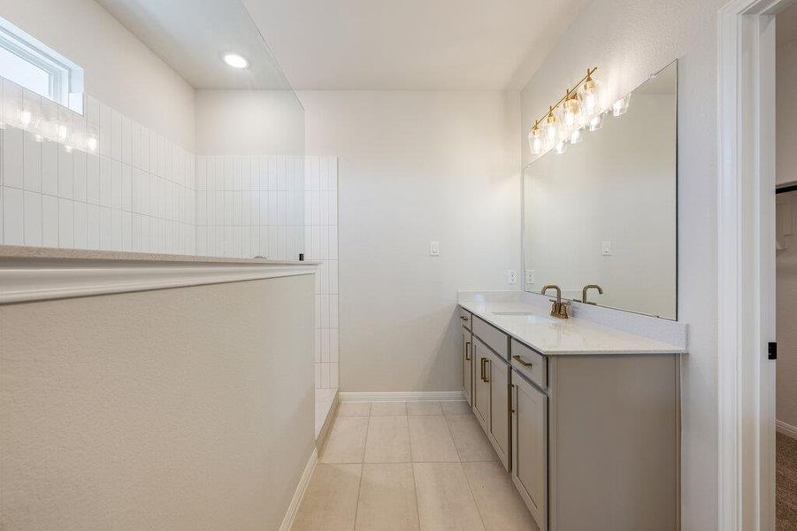 Furnished interior view inside a new home in Lariat, Liberty Hill (Image 13).