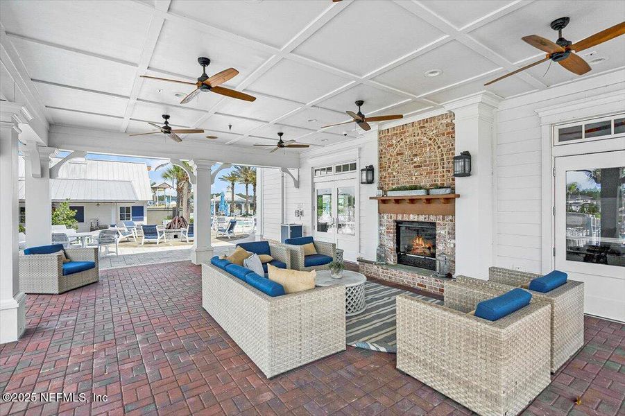 Furnished interior view inside a new home in , St. Augustine (Image 42).