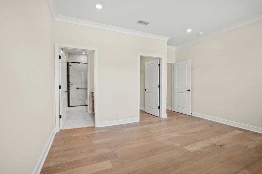 Spacious, unfurnished interior of a new home in Carolina Riverside, Belmont (Image 26).