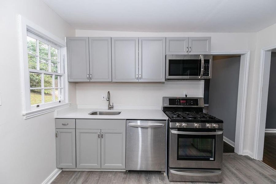 Furnished interior view inside a new home in , Atlanta (Image 14). Furnished interior view inside a new home in , Atlanta (Image 14).