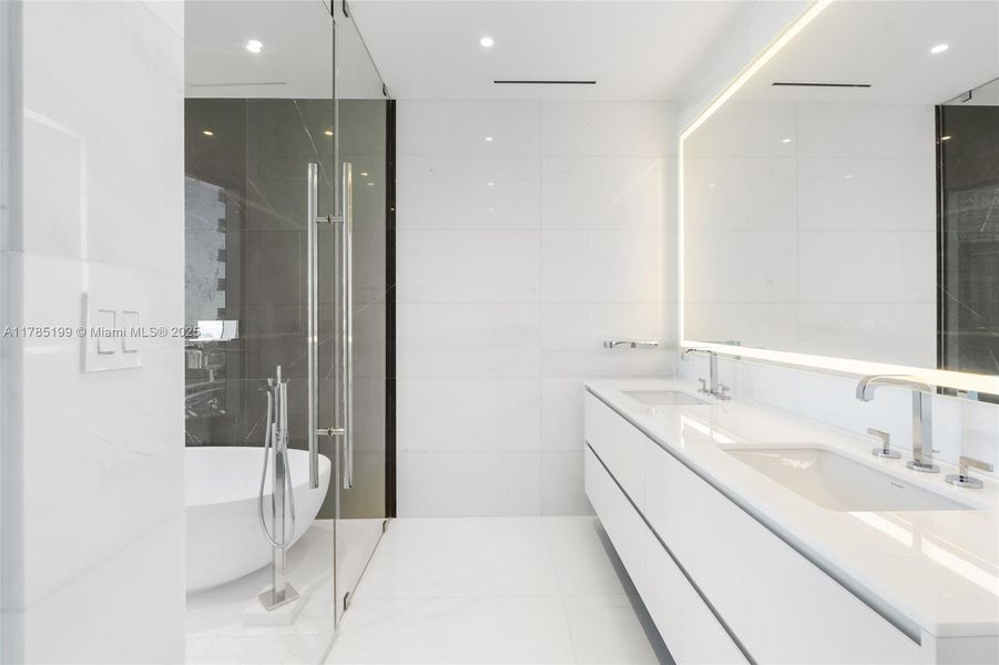 Furnished interior view inside a new home in Aston Martin Residences, Miami (Image 15). Furnished interior view inside a new home in Aston Martin Residences, Miami (Image 15).